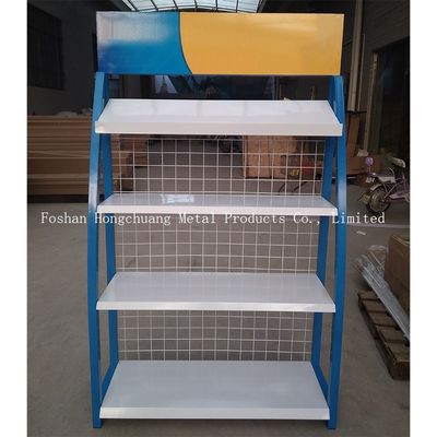 تحديث نمط H850mm اكسسوارات السيارات عرض الرف باللون الأزرق