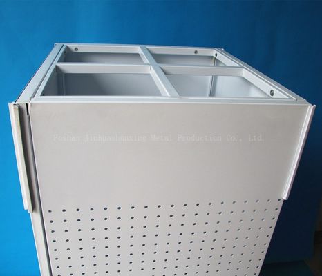 540mm طول 1440mm ارتفاع الدورية عرض الرف ، الدورية عرض Pegboard أربعة جوانب