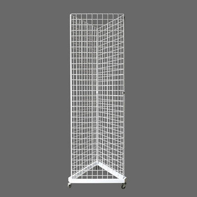 رف تخزين المعدات الرياضية ذو الجوانب الثلاثة L650mm H1828mm مع عجلات