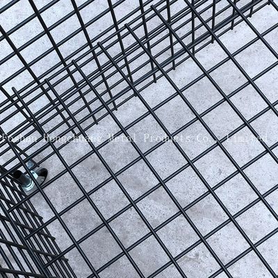 مركز تسوق محمول عربة قفص معدني تصميم حديث بسيط مع عربة قفص وسادة عربة تخزين