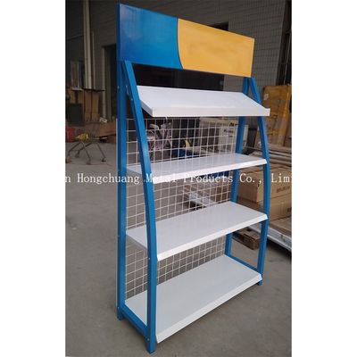 تحديث نمط H850mm اكسسوارات السيارات عرض الرف باللون الأزرق