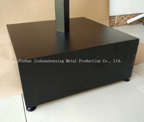 L700mm W700mm Car Accessories Display Rack ، خوذة عرض تقف مع هوك