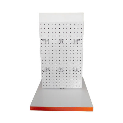 شعار مخصص 380 مم عرض 589 مم ارتفاع Pegboard أداة رف الكلمة الدائمة