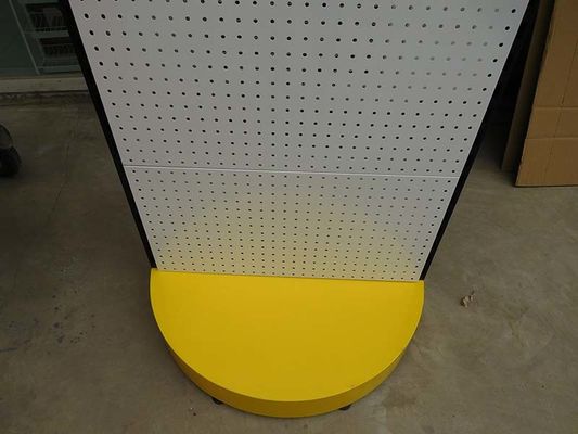 شهادة TUV عرض 650mm بطارية السيارة عرض الرف Pegboard