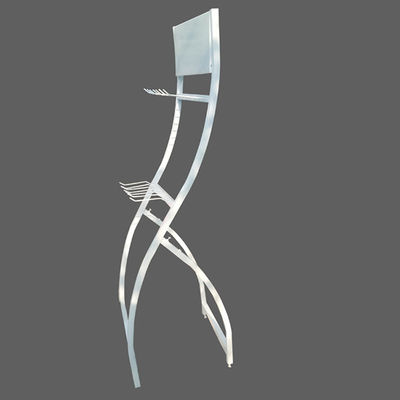 حامل عرض ملحقات السيارة باللون الأبيض LH-1432 ، رف عرض بليد ممسحة