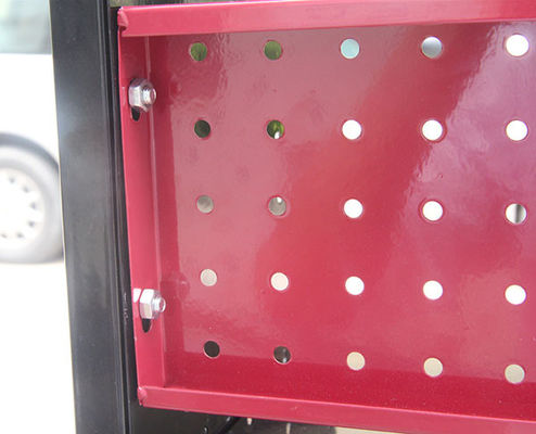 5 Tier ODM Service Metal Storage Stand ، رفوف معدنية قائمة بذاتها لزيت المحرك