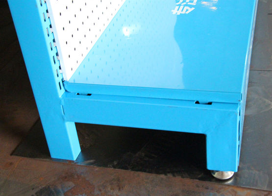 L900mm H2200mm عرض حالة الهاتف الرف ، ملحقات الهاتف الخليوي عرض حامل الأرضية