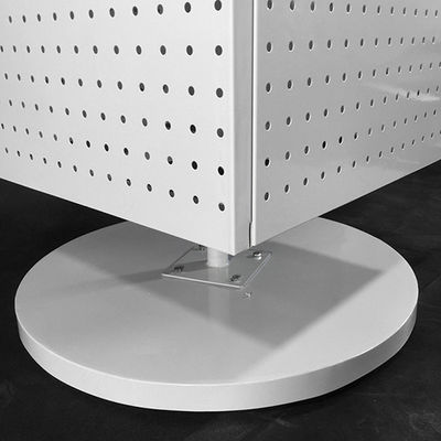 H1440mm W540mm Pegboard Display Rack ، كونترتوب Pegboard Spinner Rack أربعة جوانب
