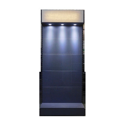 من المألوف 375 مم عمق 1030 مم طول Pegboard سلك الجرف مع هوك