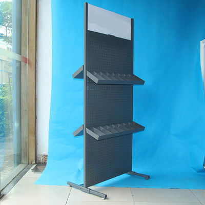عرض شديد التحمل 485 مم عمق 485 مم رف عرض Pegboard مزدوج الوجه