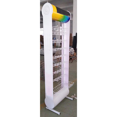 الطراز الحديث المخصص للبطارية باللون الأبيض رف 600 * 355 * 2030mm