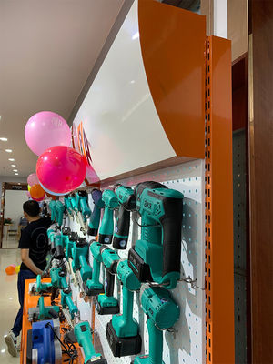 2000mm ارتفاع 930mm عرض Pegboard عرض الرف للإلكترونيات