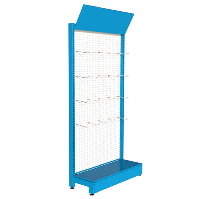 ODM سوبر ماركت رفوف العرض مخزن التجزئة المعادن Pegboard torage أداة التبعي حامل