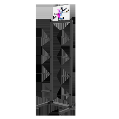 370x550x1500mm المعدات الرياضية تخزين الرف دراجة عرض الرف